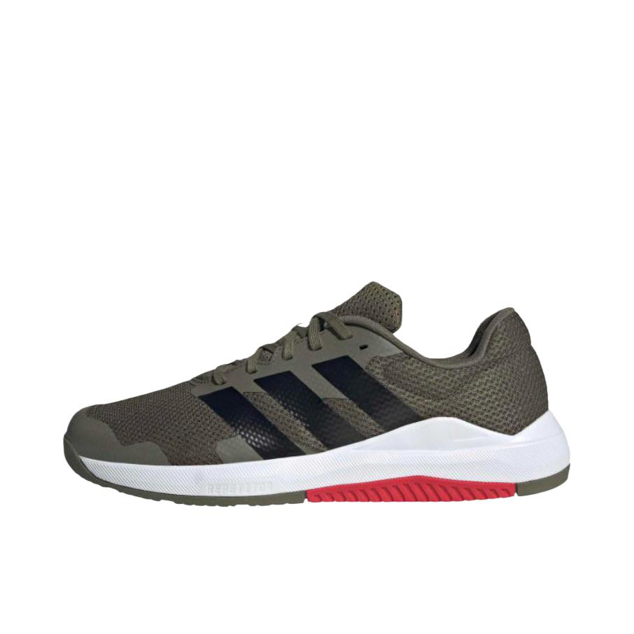 推荐商品：adidas Dropset Base 训练鞋 百搭支撑低帮厚底 绿色