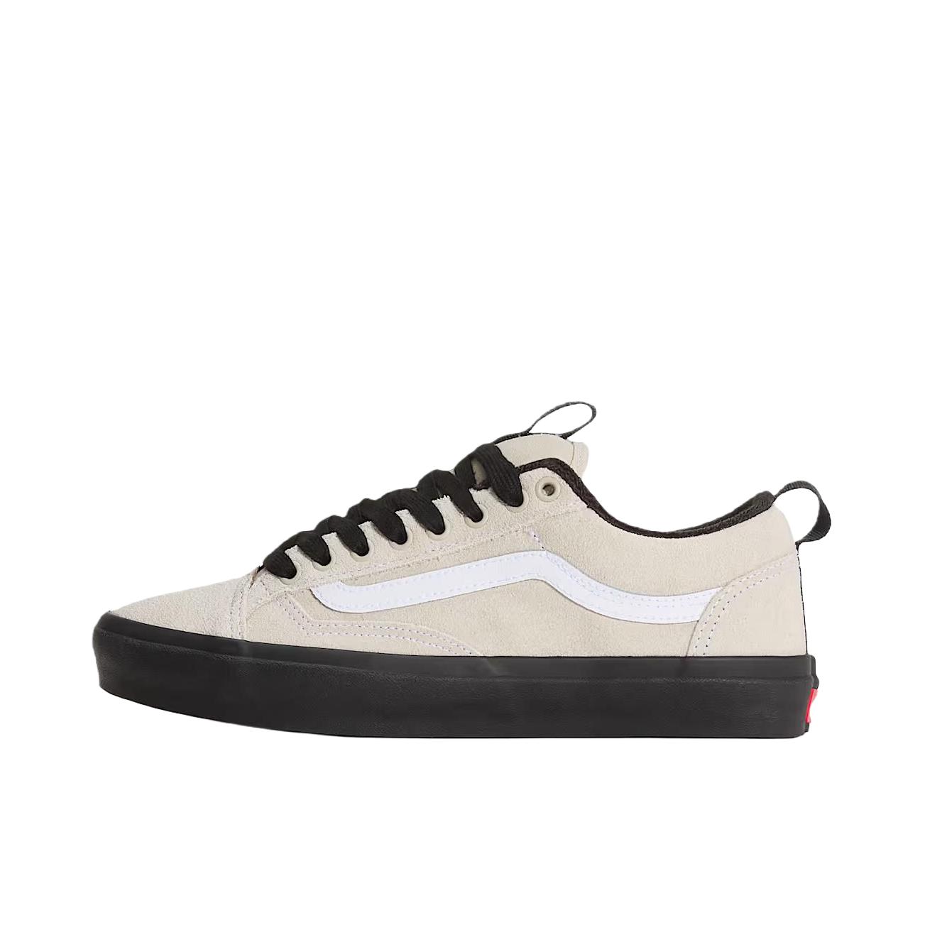 推荐商品：Vans/范斯 Old Skool 36 板鞋 简约复古时尚百搭防滑耐磨舒适减震轻便透气拼接贴合支撑 米色/白色