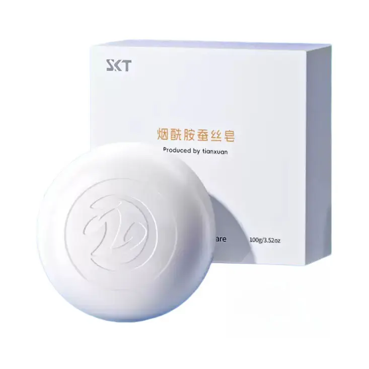 推荐商品：SKT 烟酰胺蚕丝皂 持久留香