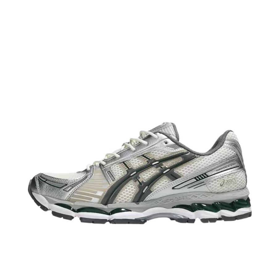 推荐商品：Asics/亚瑟士 Gel-Kayano 12.1 跑鞋 防滑低帮休闲圆头贴合支撑 白色