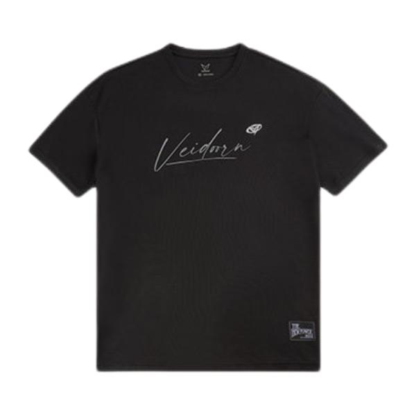 Veidoorn/维动 2026SS 速干美式网眼短袖T恤 VS26031 黑