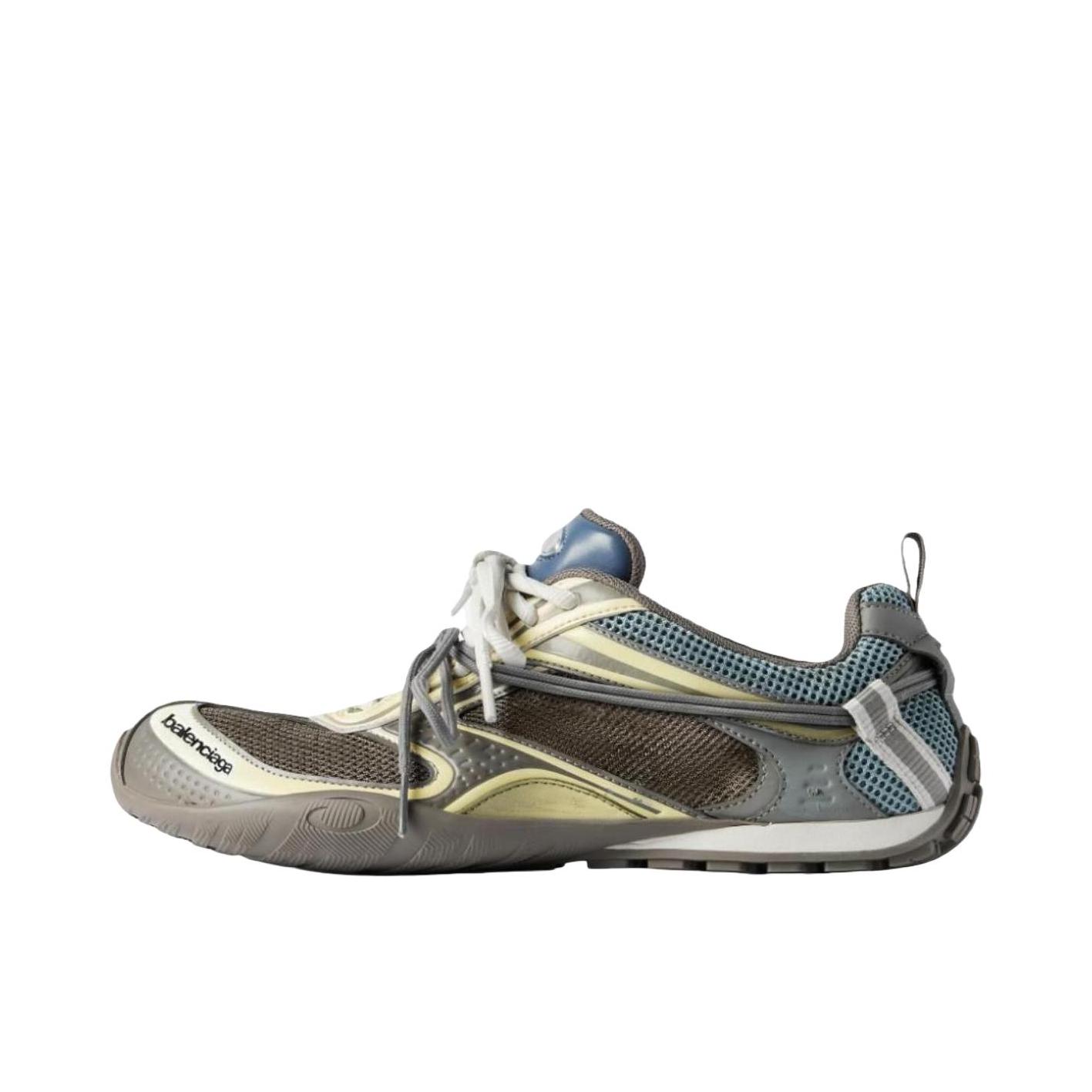 推荐商品：Balenciaga 巴黎世家 Radar Gradient Lines 运动休闲鞋 系带平底低帮平跟 灰色