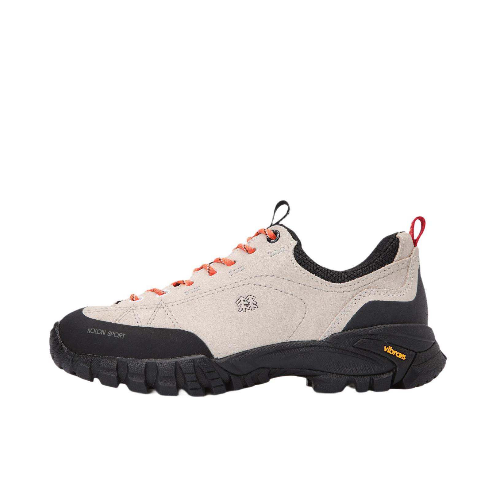 推荐商品：KOLON SPORT/可隆 Rockun 户外休闲鞋 运动百搭圆头 浅褐色