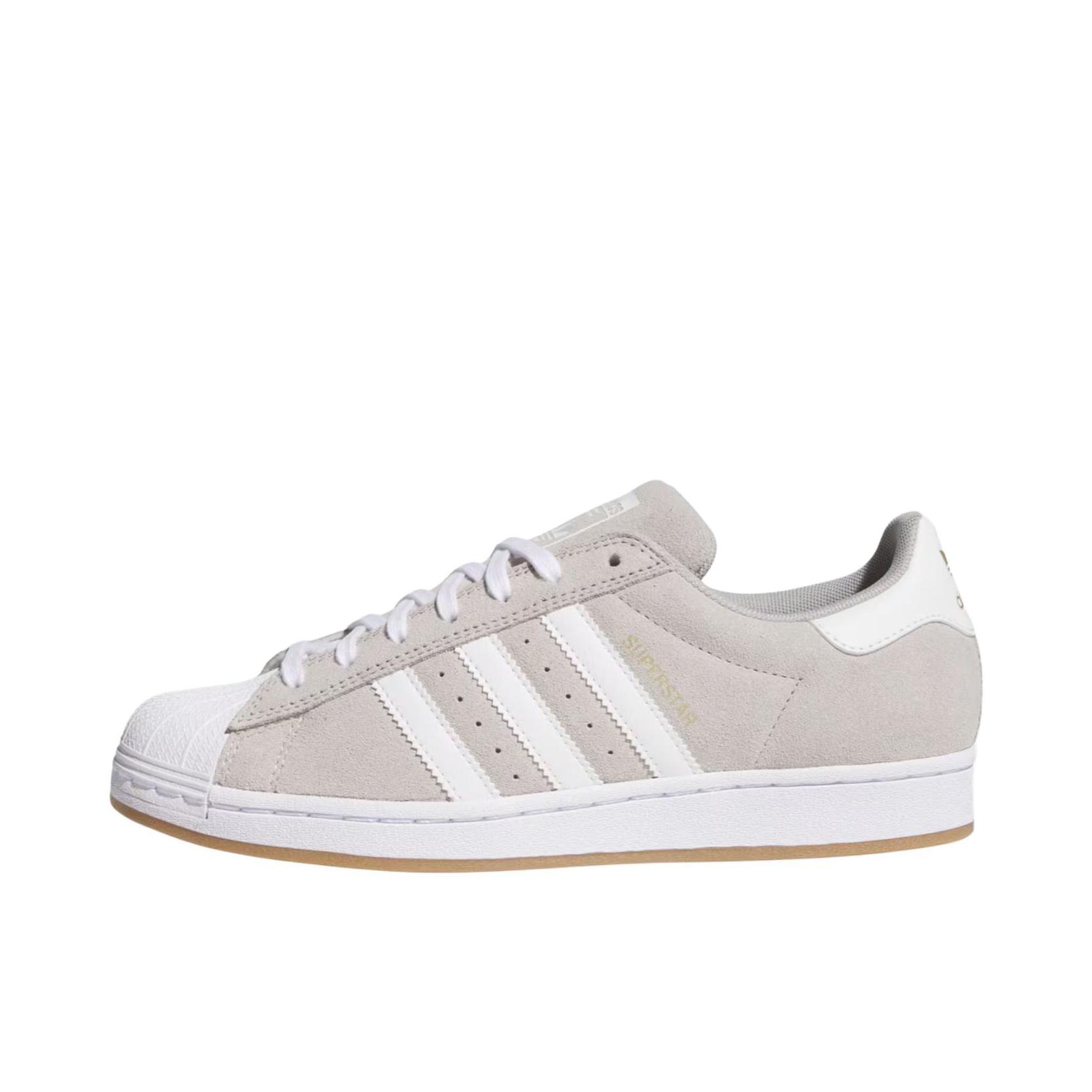 推荐商品：adidas Originals SUPERSTAR ADV 板鞋 橡胶厚底圆头 米色