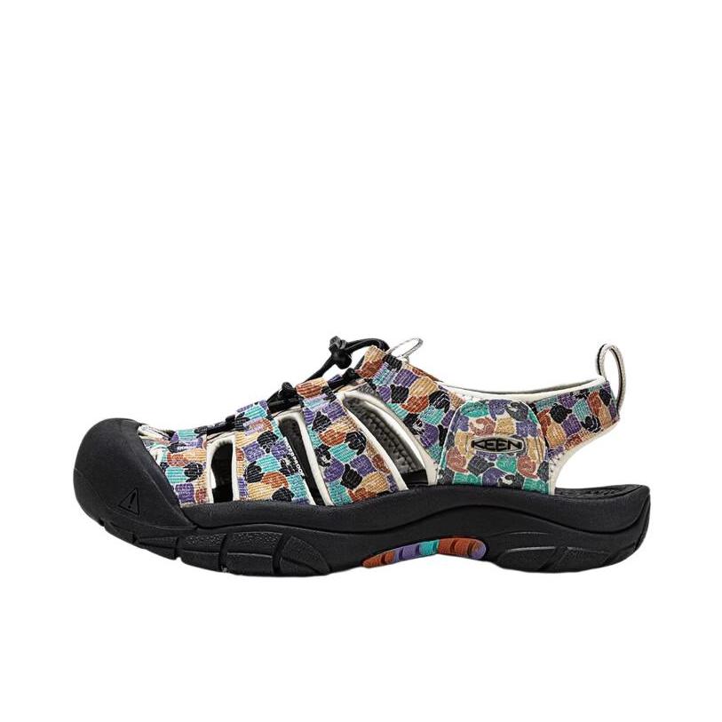 推荐商品：KEEN/科恩 NEWPORT RETRO 溯溪鞋 户外鞋 透气耐磨舒适 迷幻紫