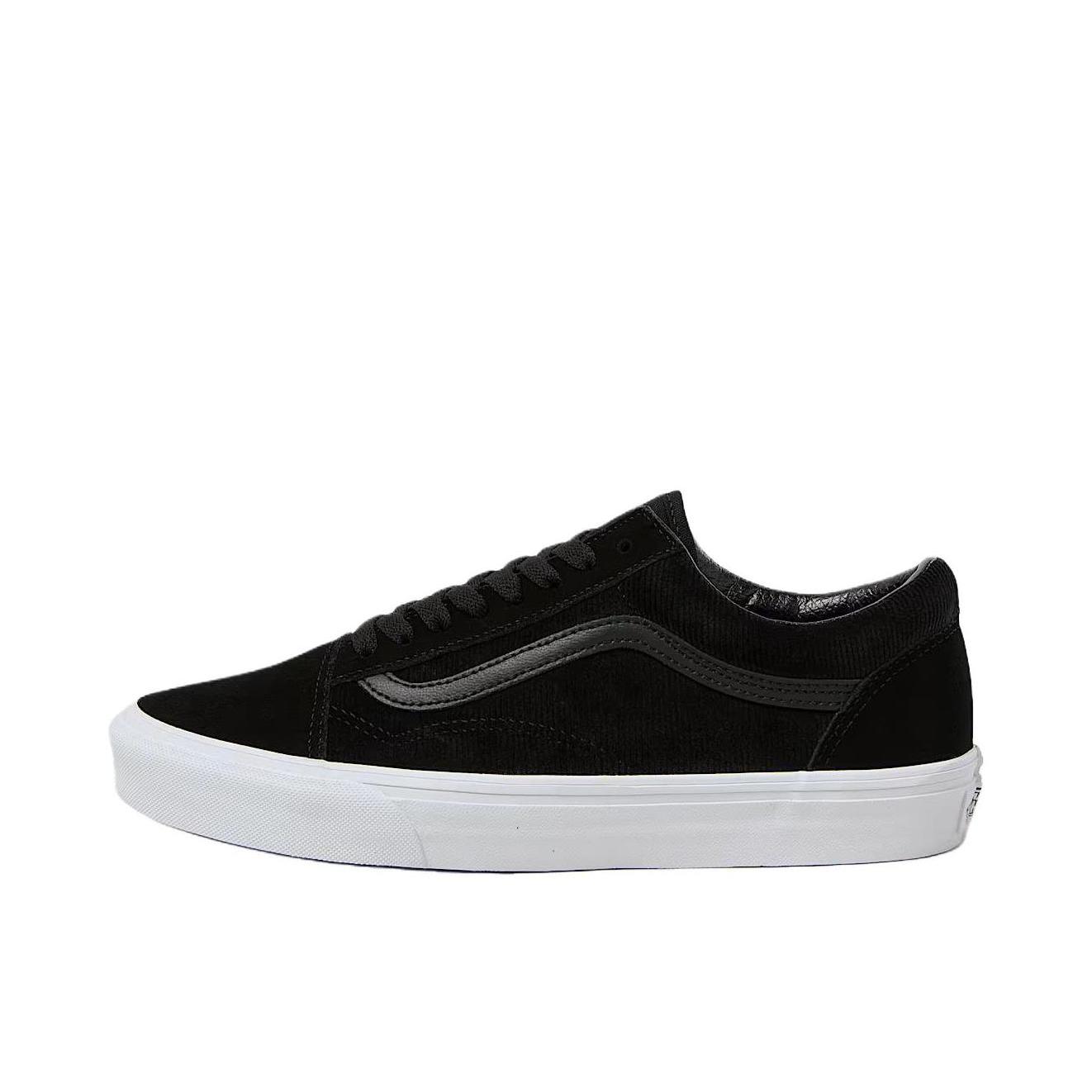 推荐商品：Vans/范斯 Old Skool 滑板鞋 板鞋 轻便防滑复古舒适经典 正黑色/乳白色