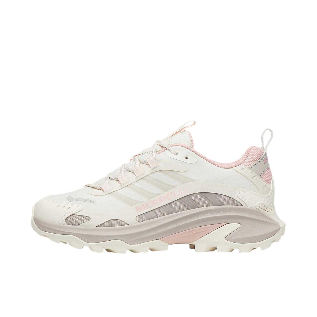 推荐商品：Merrell/迈乐 MOAB SPEED 2 速徒 越野 减震 防水 抓地 轻量 登山鞋 户外鞋 大理石粉色