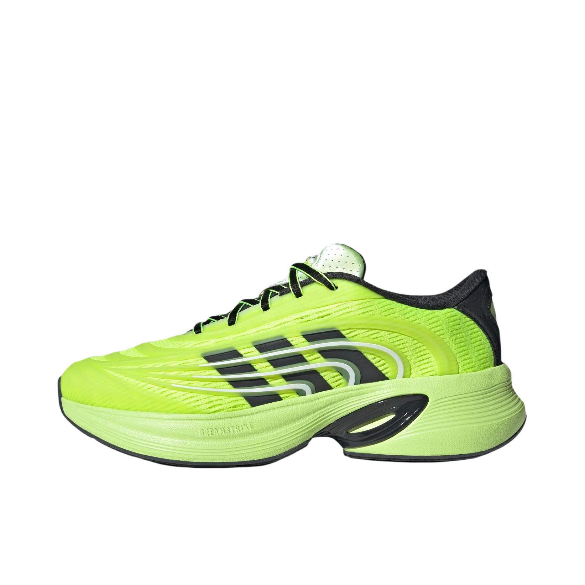 推荐商品：adidas Climacool SPW 跑鞋 透气厚底圆头橡胶 荧光绿/黑色