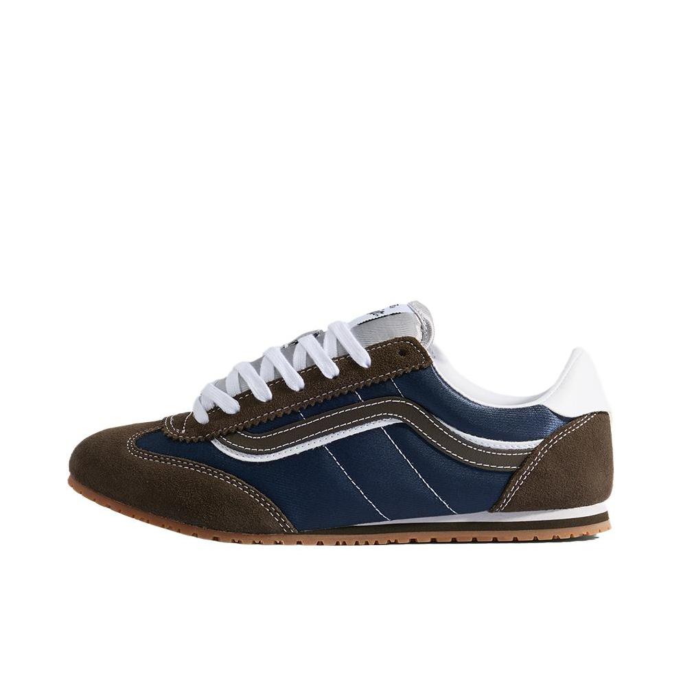 推荐商品：Vans/范斯 Super Lowpro T头鞋 德训鞋板鞋 薄底复古防滑耐磨舒适百搭支撑贴合 黑色/蓝色 
