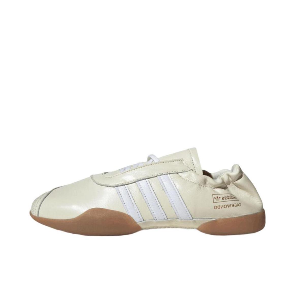 推荐商品：adidas Taekwondo 运动休闲鞋 舒适透气轻便耐磨减震包裹性综合训练 米色
