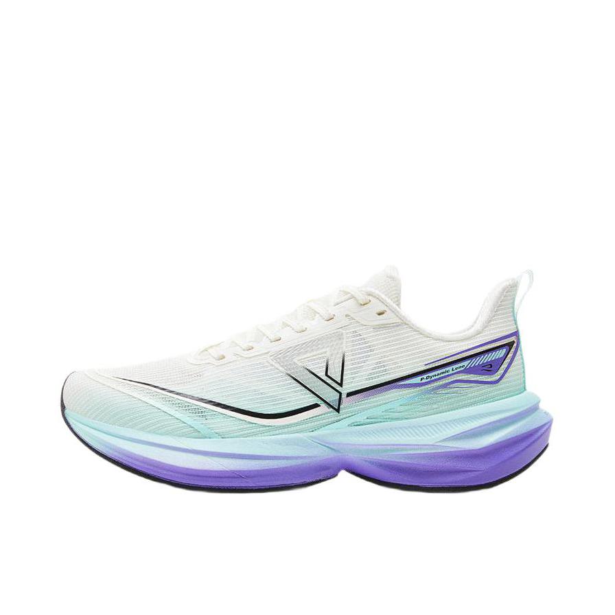 推荐商品：匹克 态极骋风3.0 跑鞋 防滑减震回弹耐磨轻便慢跑体测训练 白色/绿色/紫色