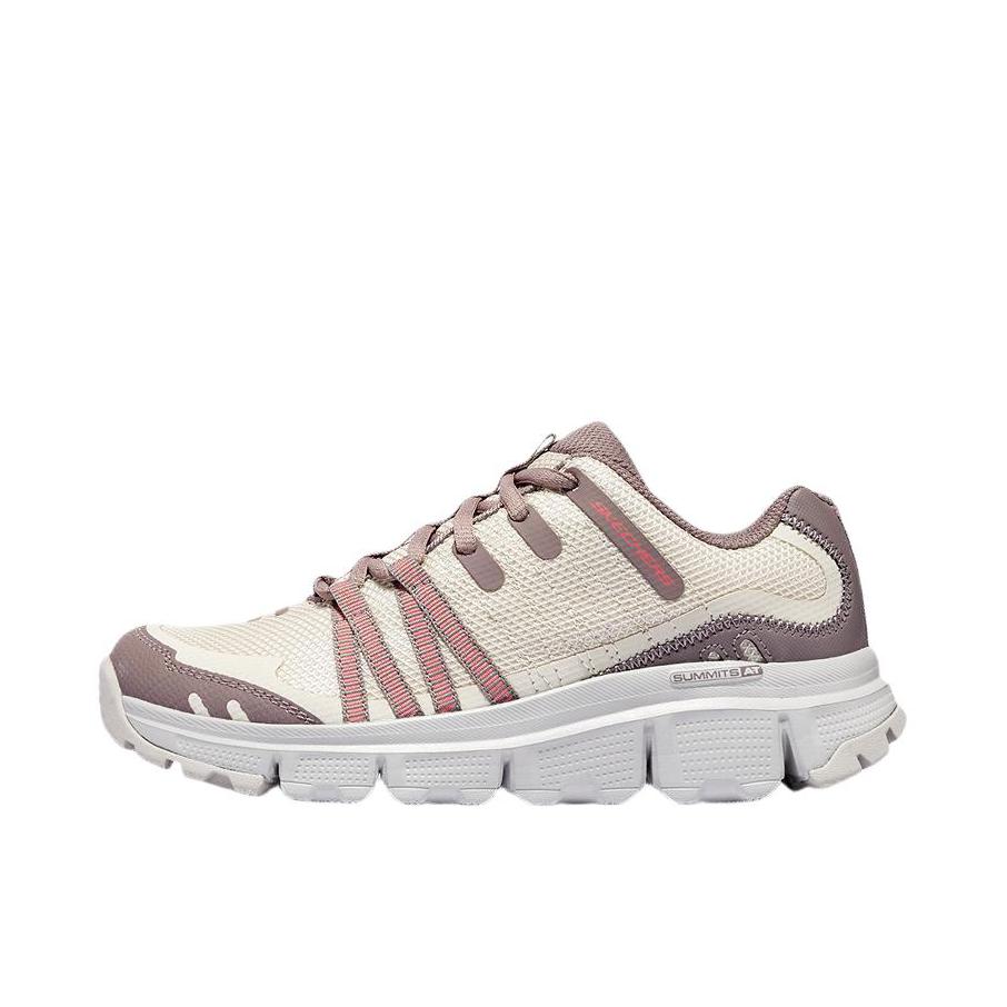 推荐商品：Skechers/斯凯奇 复古轻量 舒适耐磨 缓震 轻质 绑带 户外鞋 180149 米白/杏色