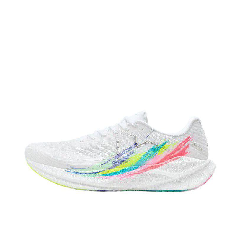 推荐商品：特步 360X3.0 跑鞋 软弹减震耐磨防滑碳板稳定推进体测训练 梦想家/经典白/蔷薇粉/精灵绿