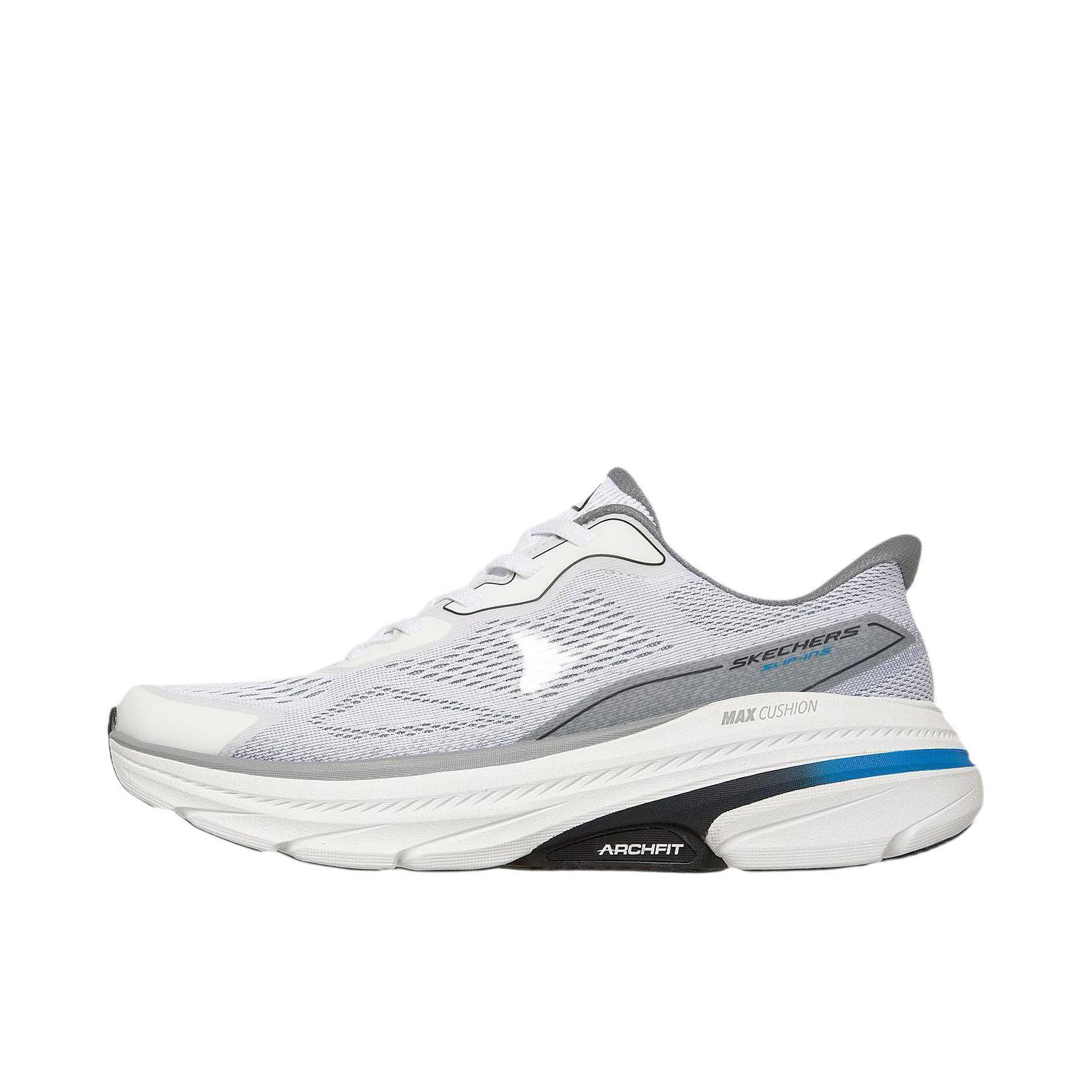 推荐商品：Skechers/斯凯奇 MC ARCH FIT 2.0 Azusah 跑鞋 减震防滑耐磨 白色/灰色