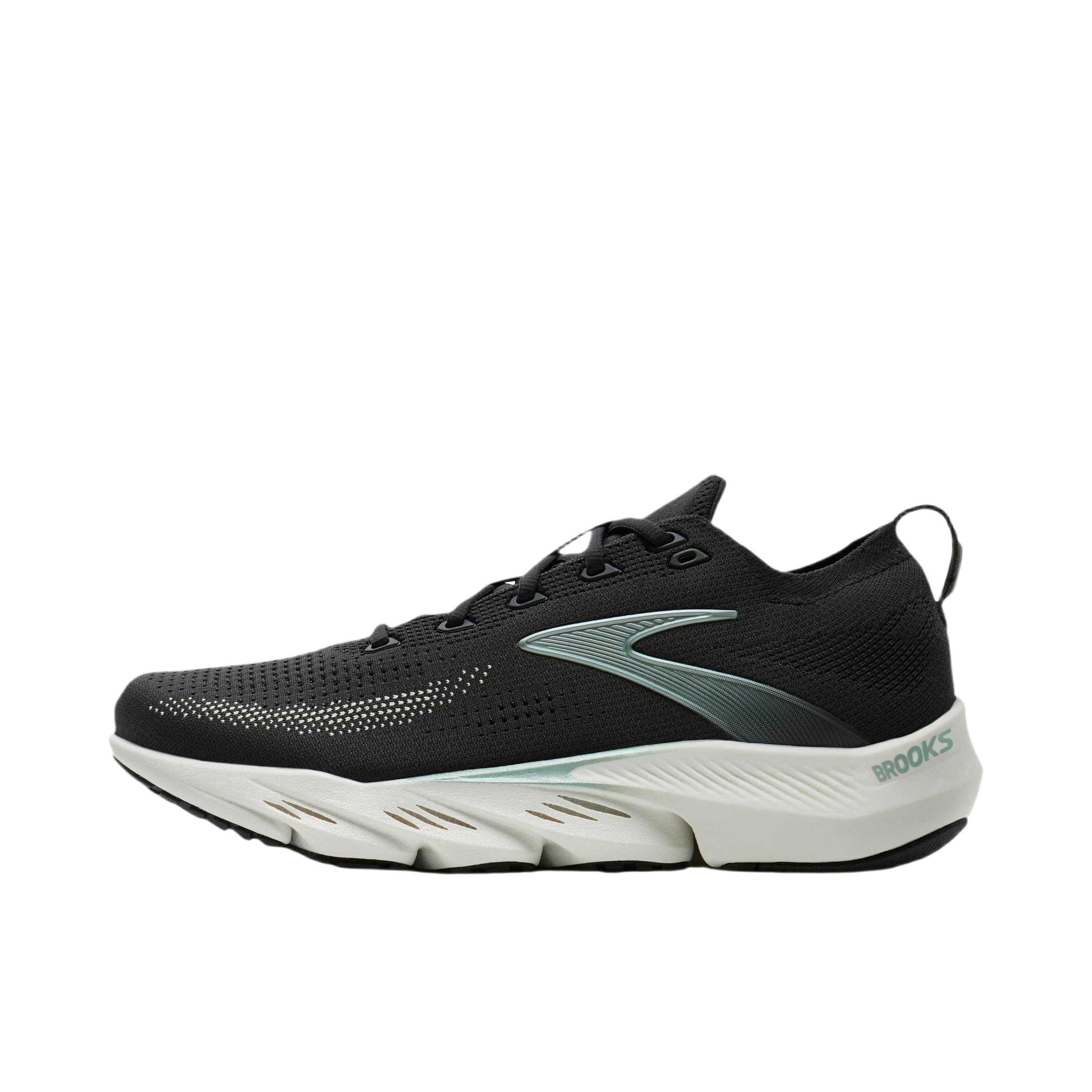 推荐商品：Brooks/布鲁克斯 Glycerin Flex 跑鞋 圆头系带厚底 幻影/金属/椰子 