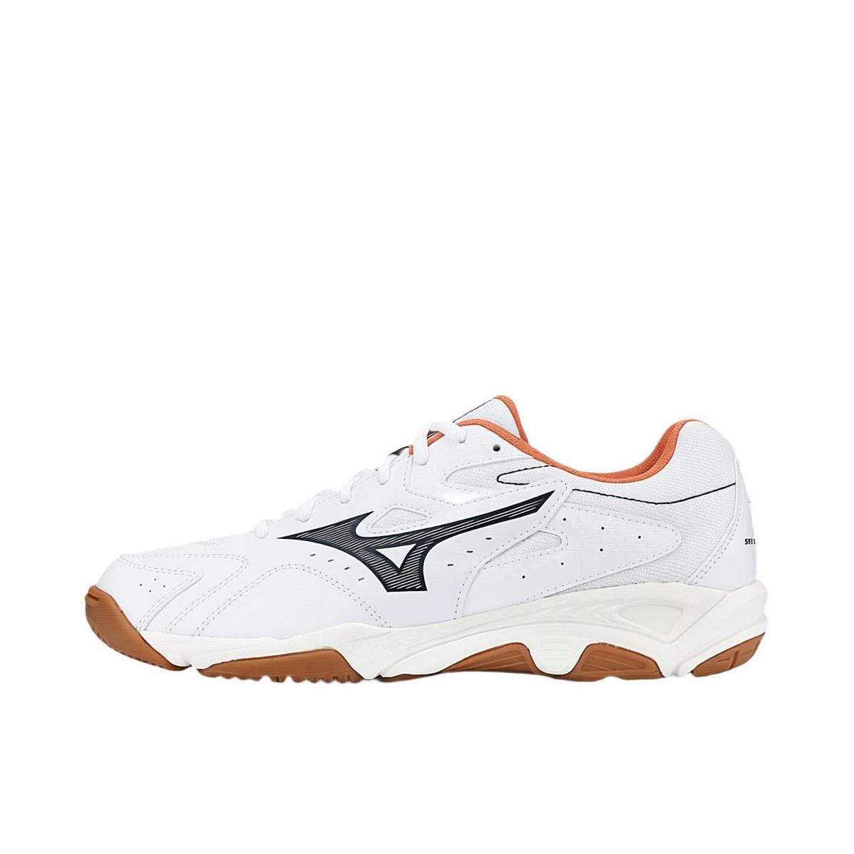 推荐商品：Mizuno/美津浓 SKY BLASTER 运动休闲鞋 舒适时尚耐磨防滑 白色/棕色/橘色