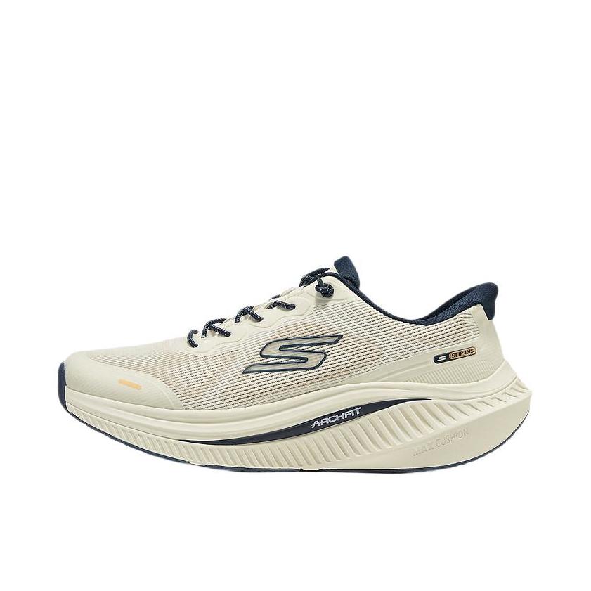 推荐商品：Skechers/斯凯奇 MEN'S GO WALK 运动休闲鞋 减震透气耐磨 乳白色