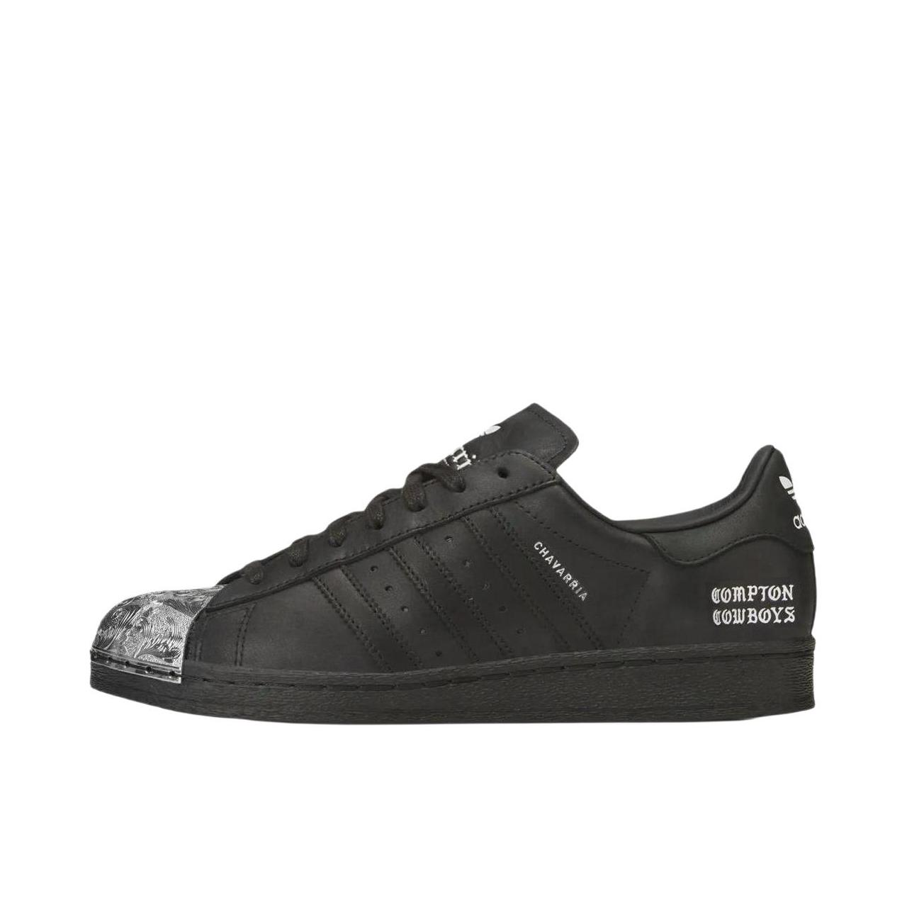 推荐商品：【宋雨琦同款】 adidas Originals Superstar 板鞋 轻便贝壳头薄底舒适百搭耐磨复古 Willy Chavarria联名/黑色
