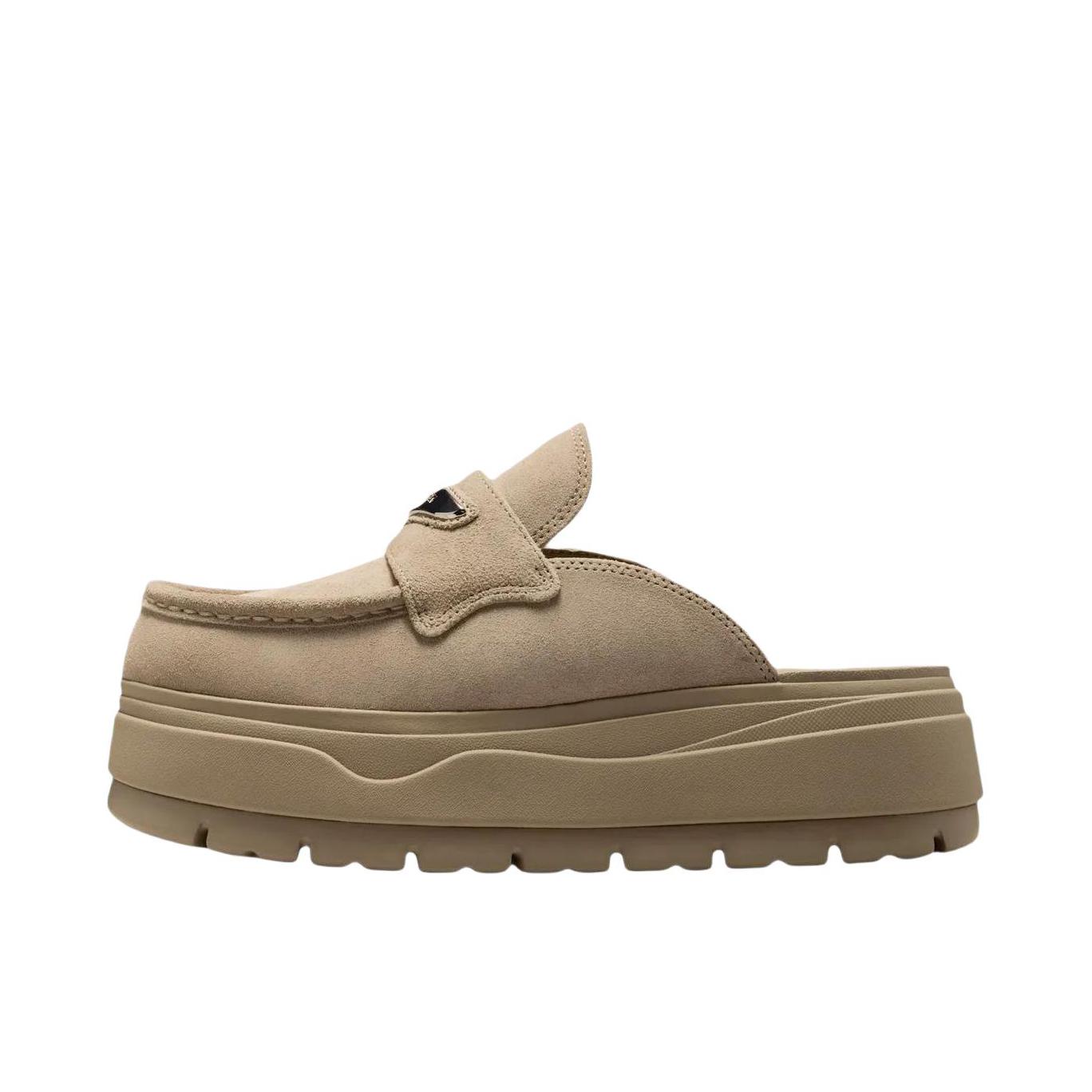 推荐商品：Jordan Air Jordan Mule 拖鞋 包头厚底中跟舒适 米色