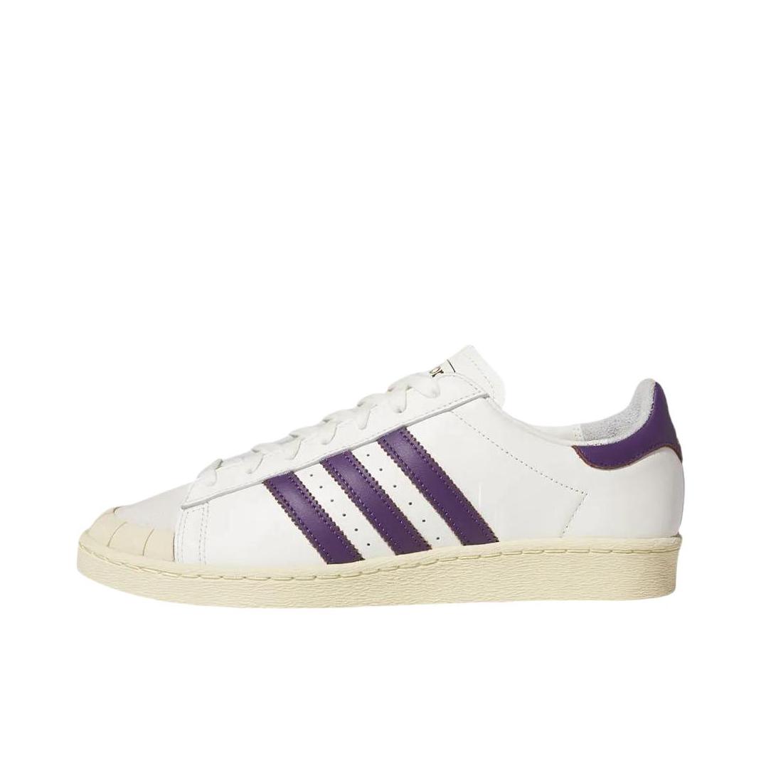 推荐商品：adidas Originals  Jabbar  防滑耐磨 舒适 复古百搭 时尚 运动休闲鞋 白色/紫色