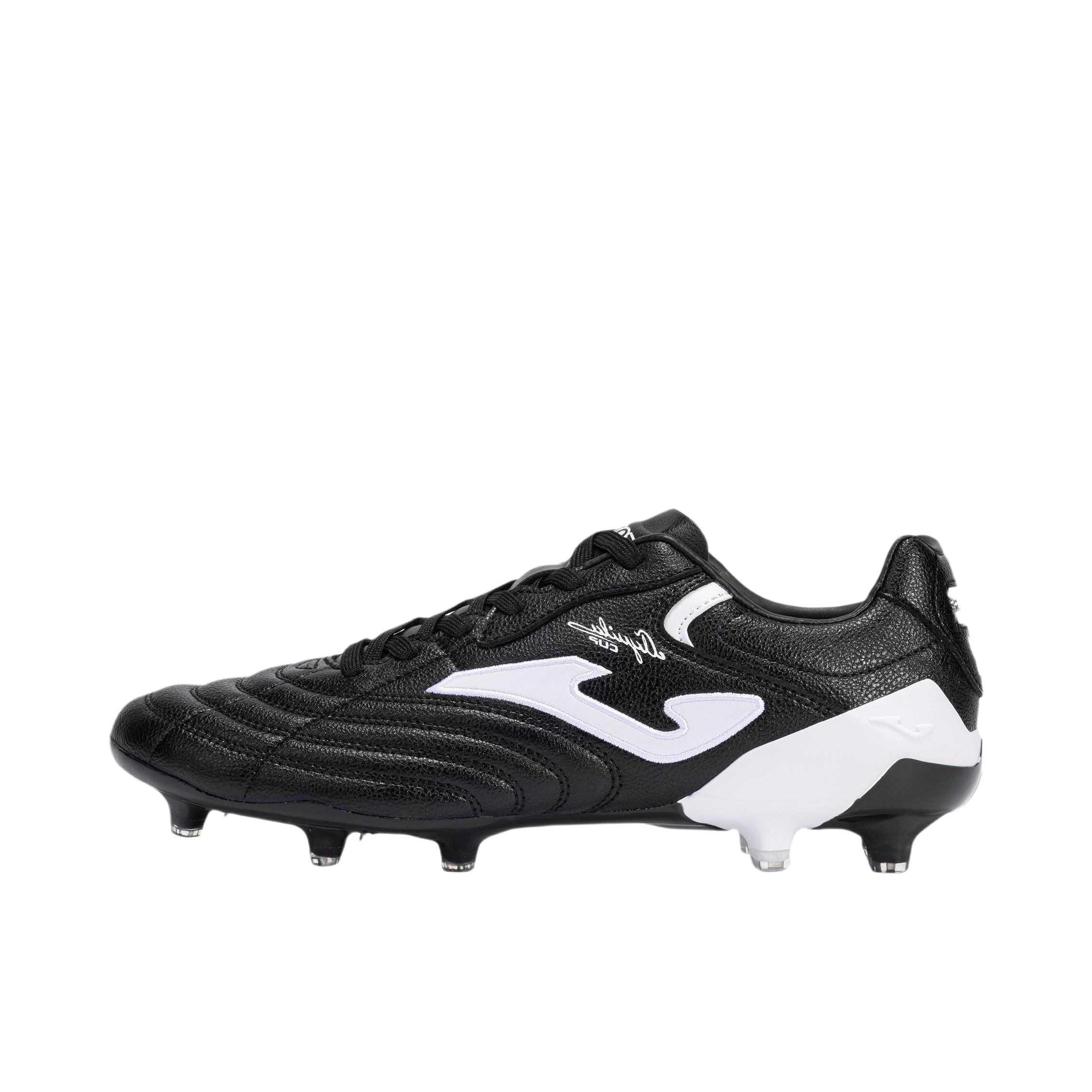 推荐商品：Joma 2024 FG 足球鞋 胶质长钉天然草地耐磨防滑 黑色
