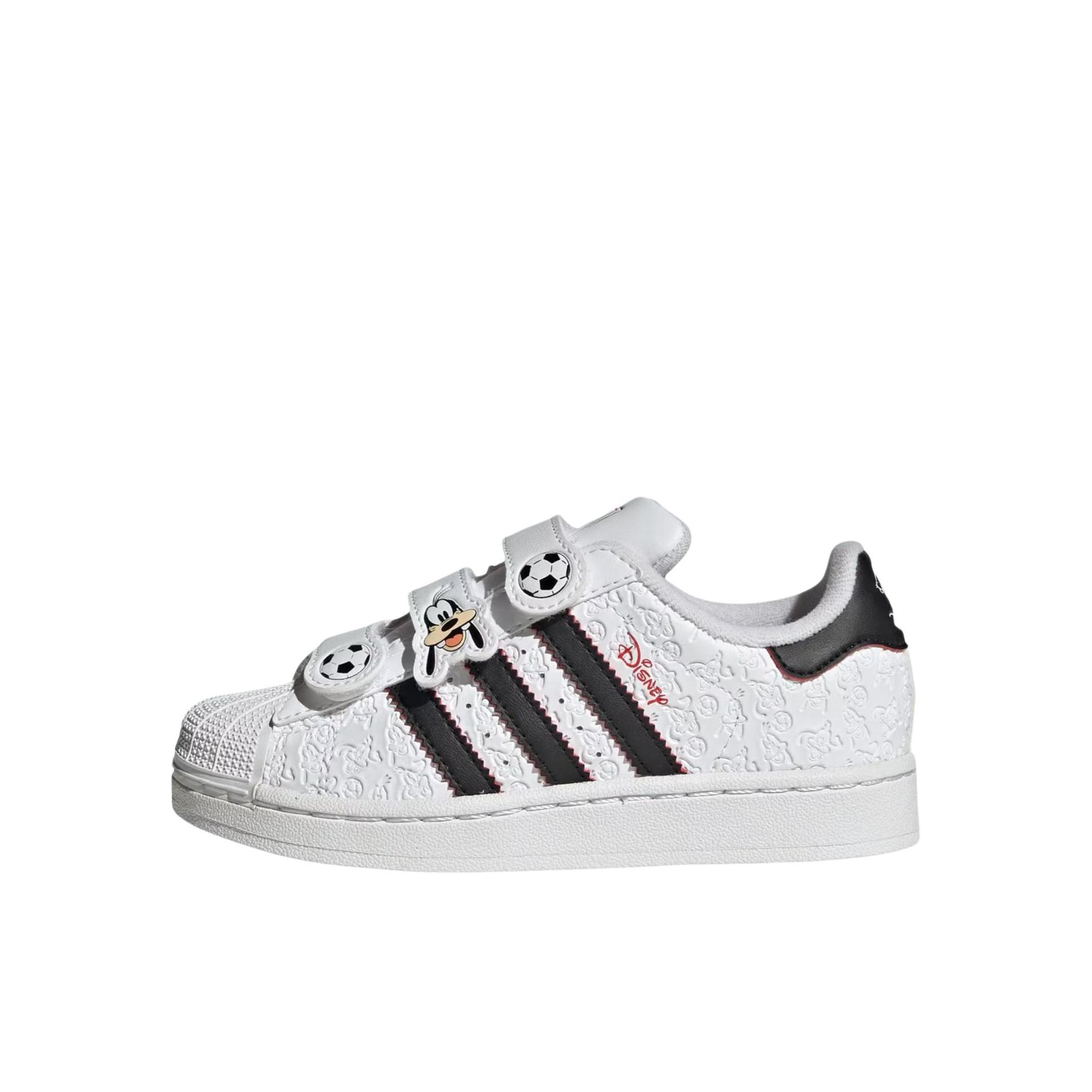 推荐商品：adidas Originals SUPERSTAR II CF C 板鞋儿童 运动休闲室内低帮 Disney/迪士尼联名/小童/云白色