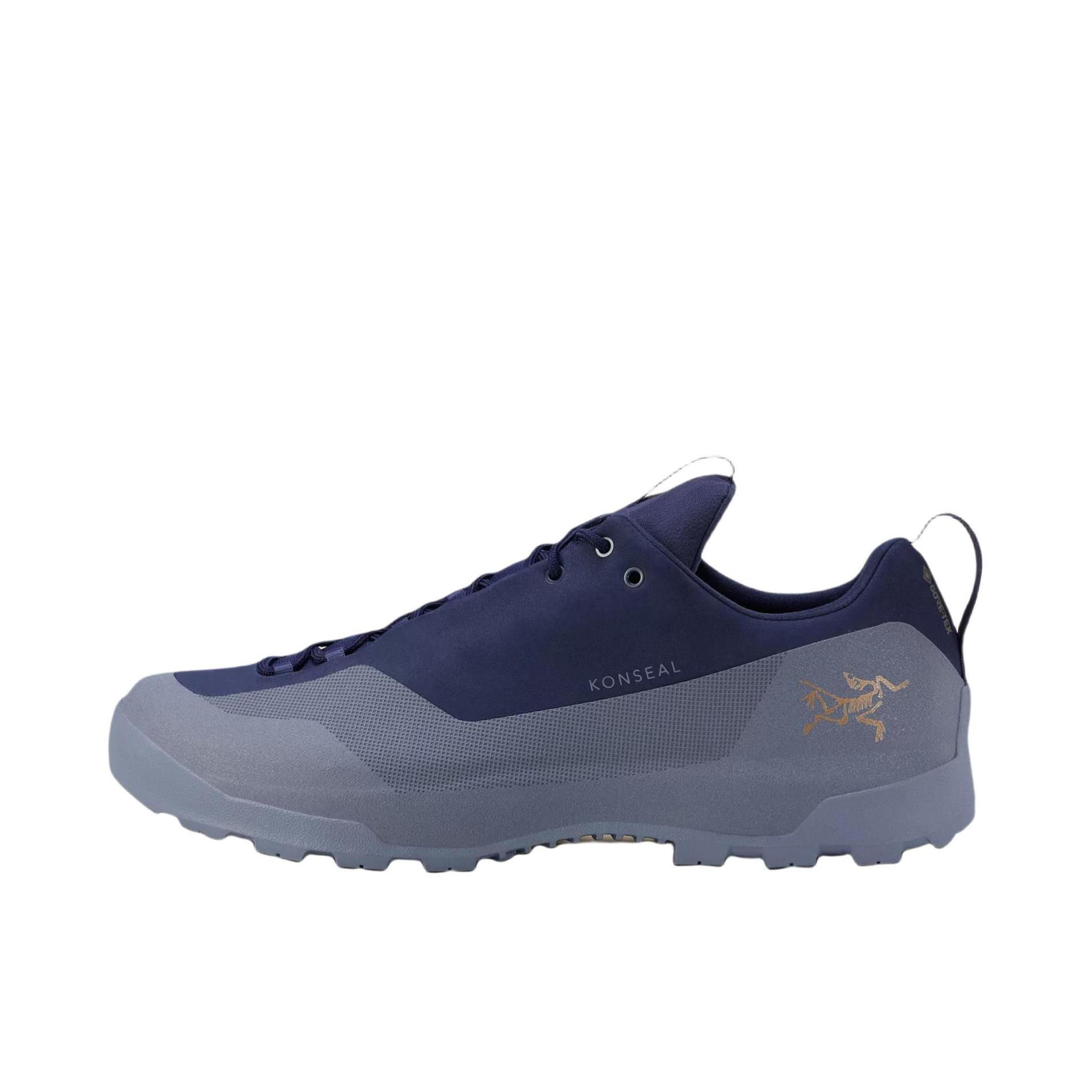 推荐商品：Arc'teryx/始祖鸟 Konseal 户外鞋 登山鞋 百搭耐磨透气支撑 藏蓝色