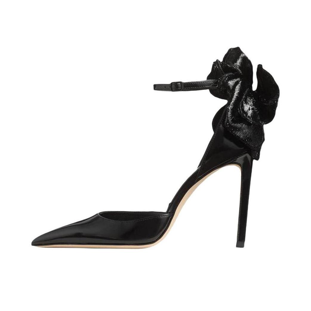 推荐商品：Jimmy Choo Marja 高跟鞋 简约时尚百搭休闲 黑色