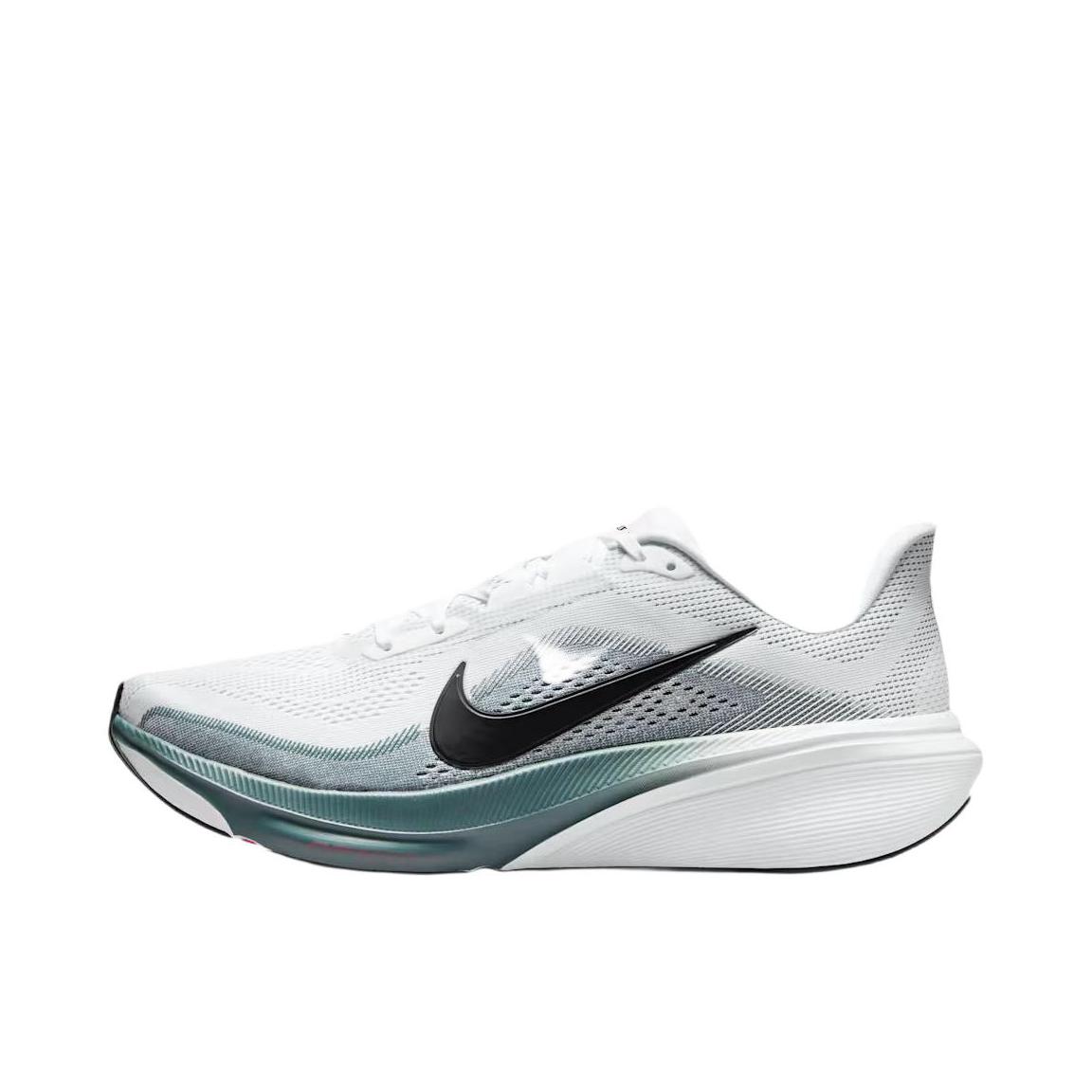 推荐商品：Nike Pegasus 飞马 42 跑鞋 缓震回弹舒适 白色/黑色/绿色