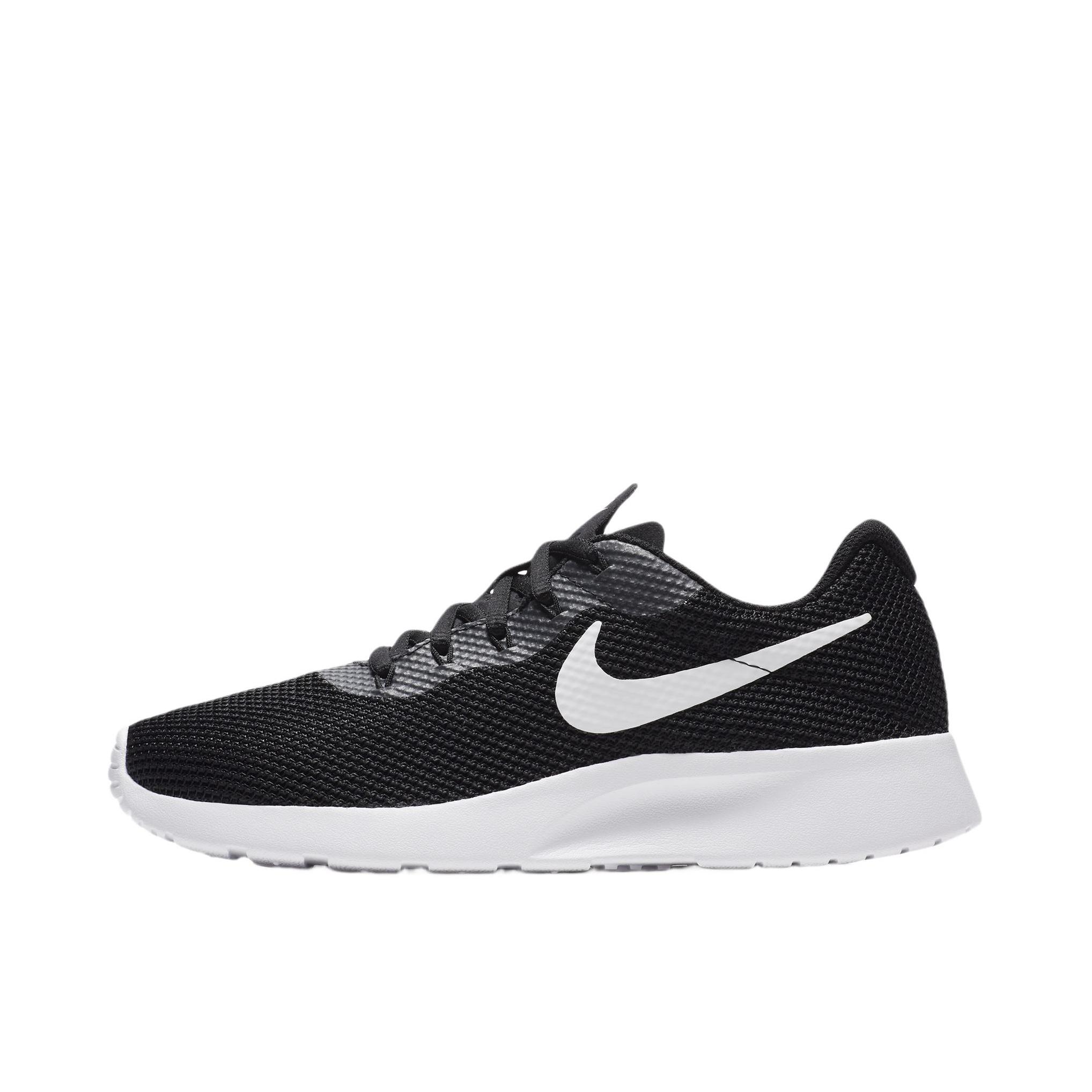推荐商品：Nike Tanjun Racer 跑鞋 防滑减震耐磨舒适透气休闲低帮运动轻便 Black White 黑白色