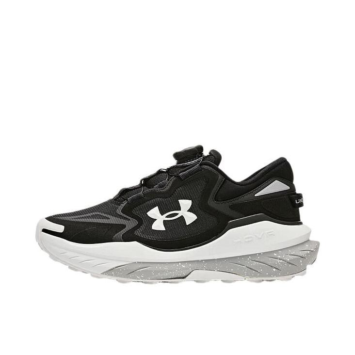 推荐商品：Under Armour/安德玛 户外系列 登山鞋 户外鞋 旋钮透气防滑 大童/黑色