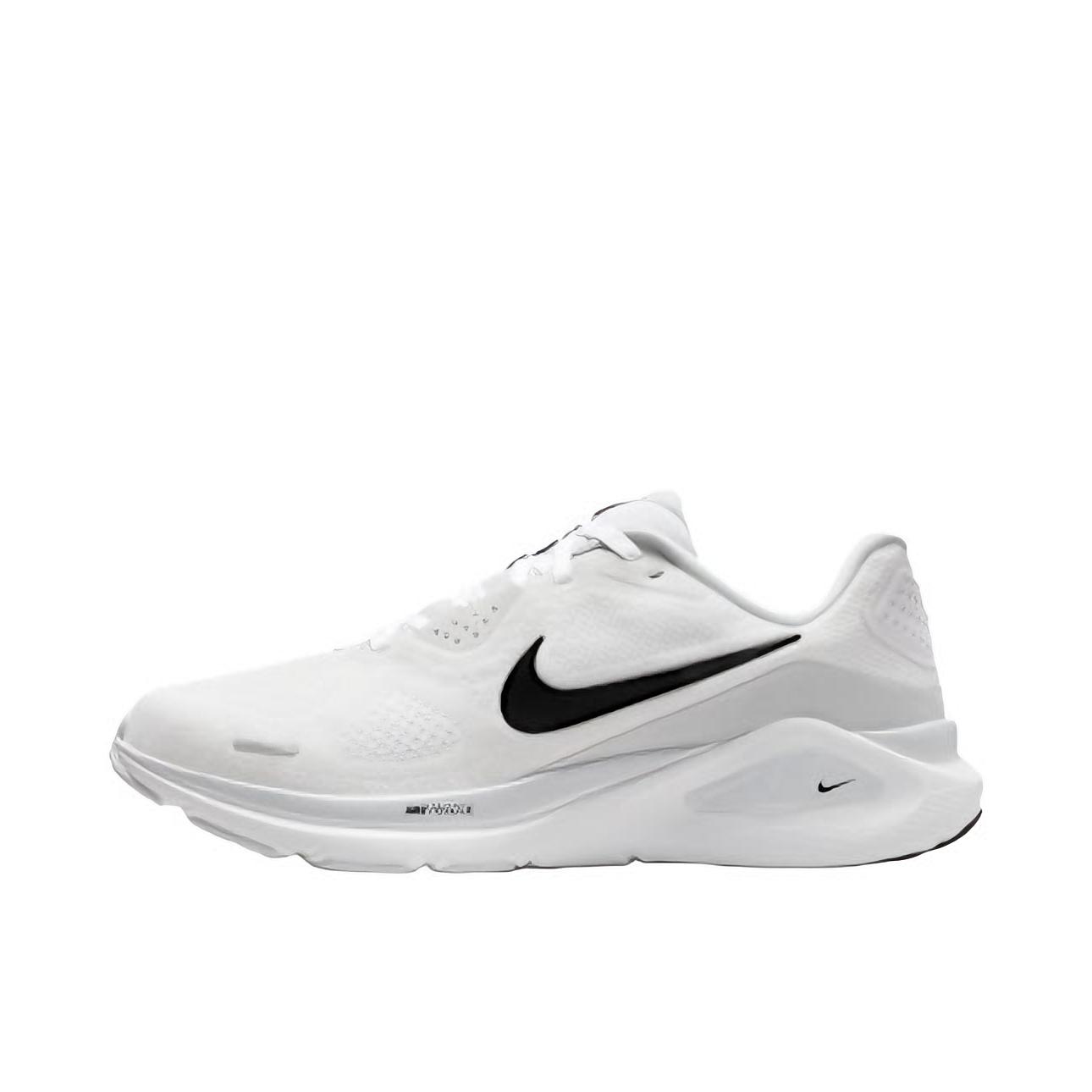 推荐商品：Nike Zoom Structure 26 跑鞋 百搭防滑回弹耐磨低帮泡绵贴合短跑 女款/白色/黑色