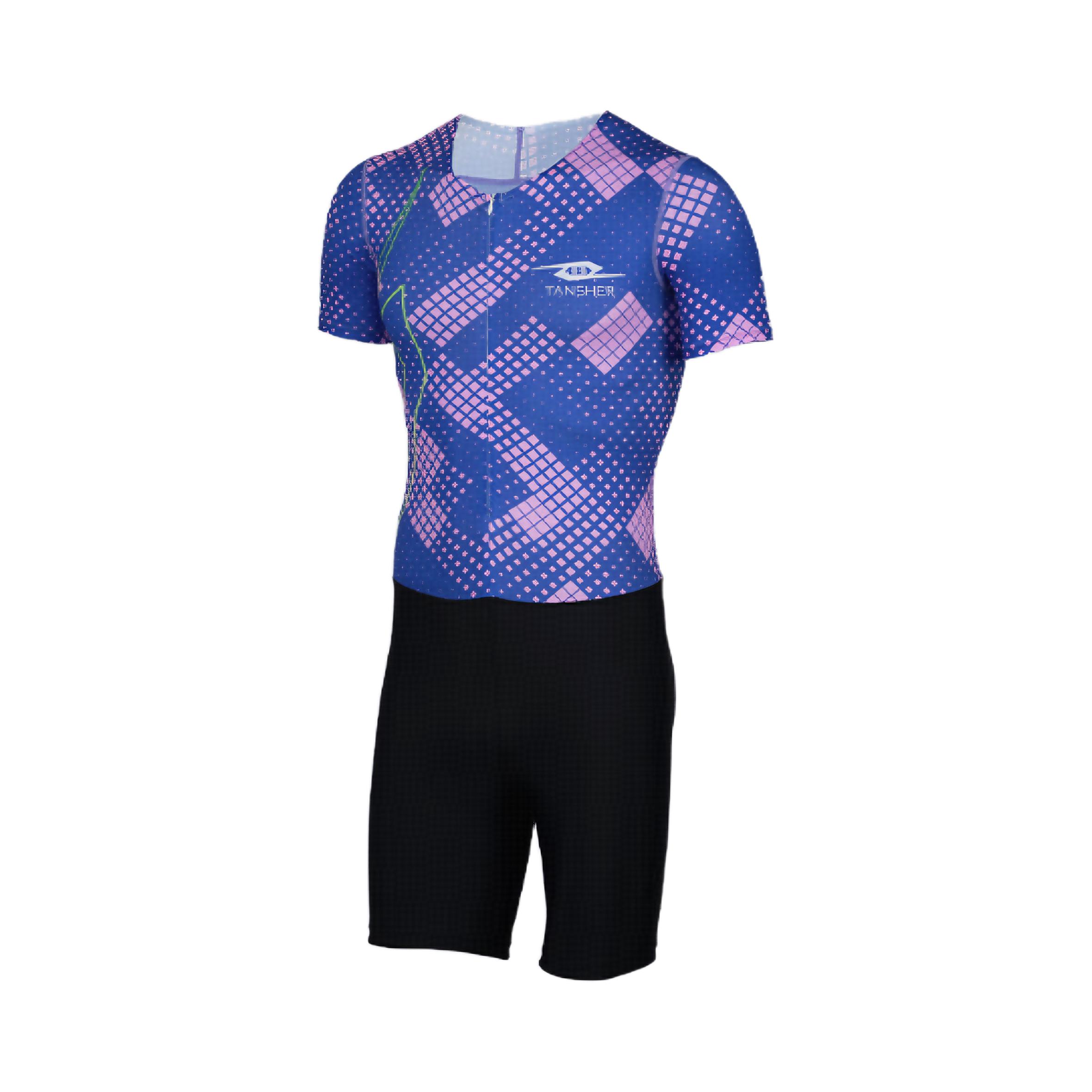 推荐商品：TANSHEZHE 速干透气圆领短袖紧身衣 TA0002 紫