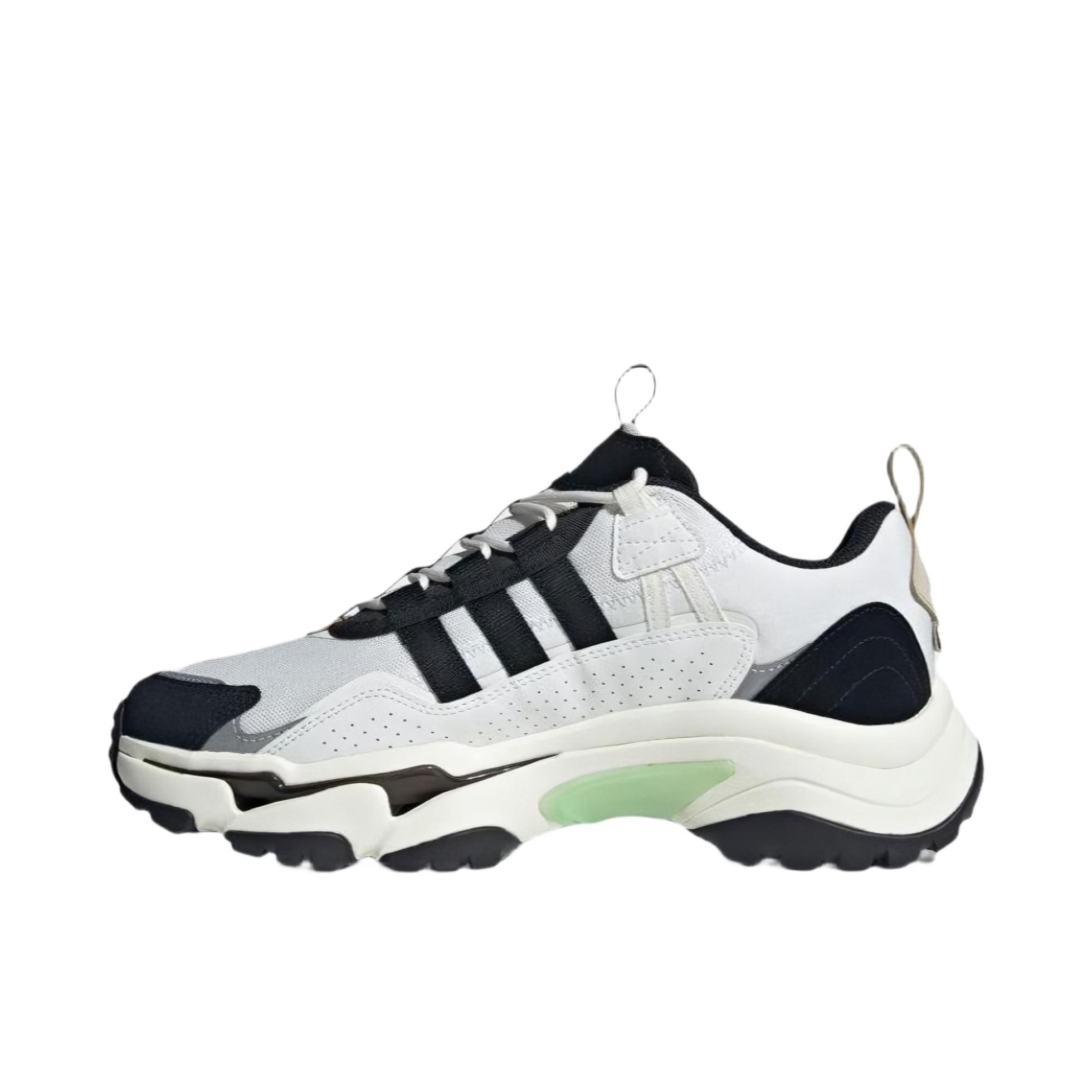 推荐商品：adidas Citywowlk 跑鞋 增高耐磨稳定缓震回弹织物轻运动越野风 灰色/白色/黑色