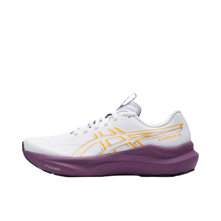 推荐商品：Asics/亚瑟士 GT-2000 14 跑鞋 舒适百搭支撑缓震回弹稳定支撑 女款/白色/紫色