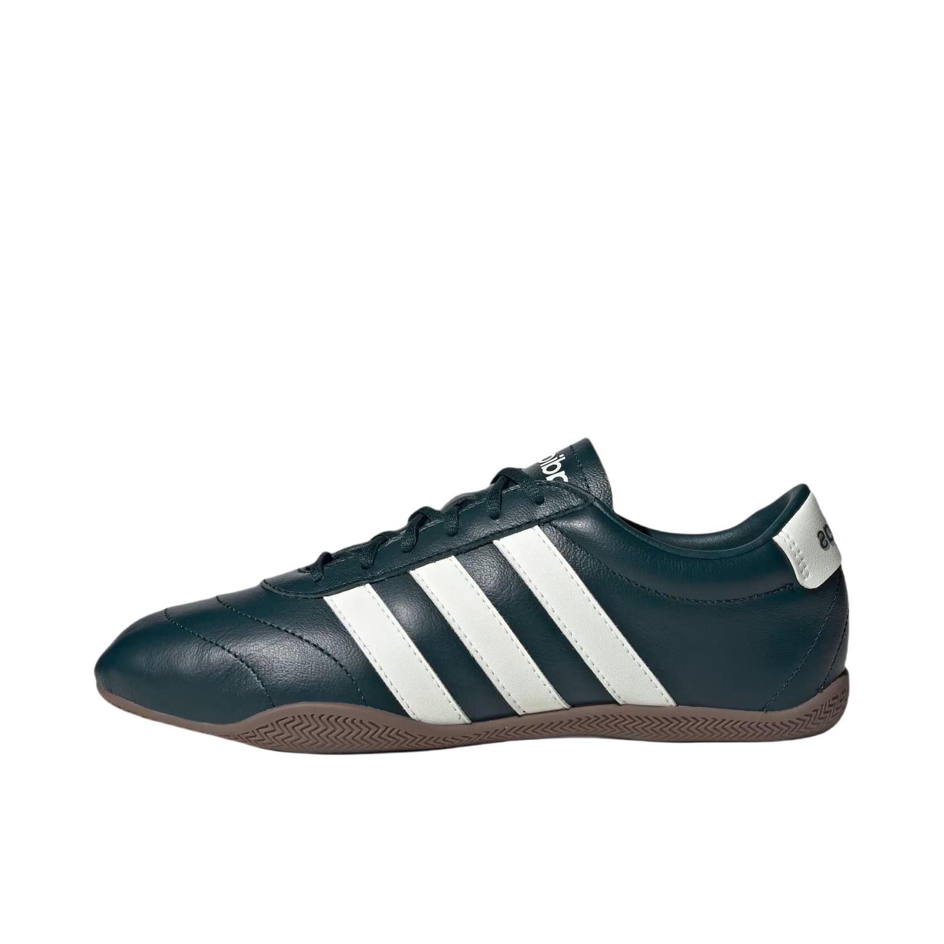 推荐商品：adidas Grand Court Lo 德训鞋 薄底鞋 运动休闲鞋 舒适潮流百搭复古贴合 深绿色