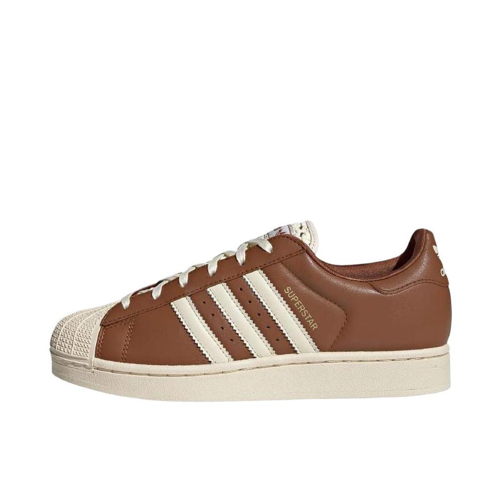 推荐商品：adidas Originals Superstar 2 板鞋 复古防滑耐磨贝壳头贴合圆头支撑 棕色/奶白色