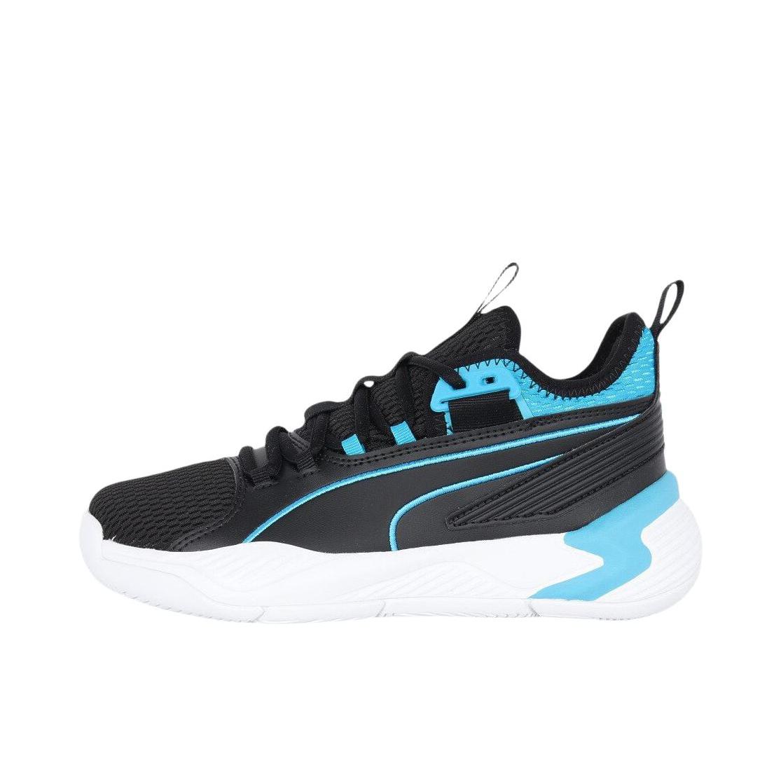 推荐商品：Puma/彪马 Uproar Hybrid Court 防滑耐磨 舒适透气 网布 织物 篮球鞋 大童/黑色 