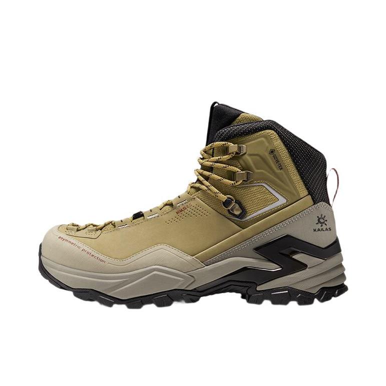 推荐商品：Kailas/凯乐石  5000Mt.2 GTX  防滑耐磨 缓震透气 运动 防水 登山  户外鞋 徒步鞋 男款/札达黄/黑色