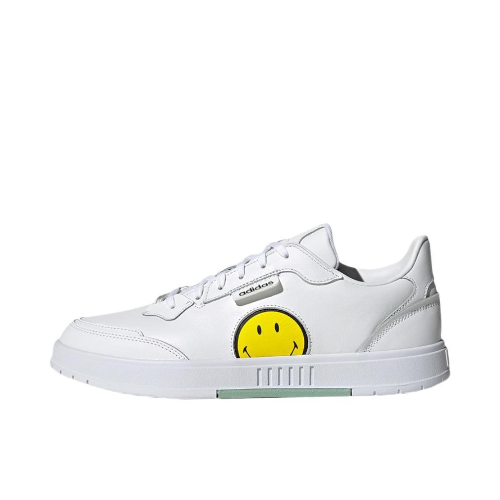 推荐商品：adidas Neo Kollide 板鞋 防滑耐磨轻便舒适复古 白色/黄色/黑色