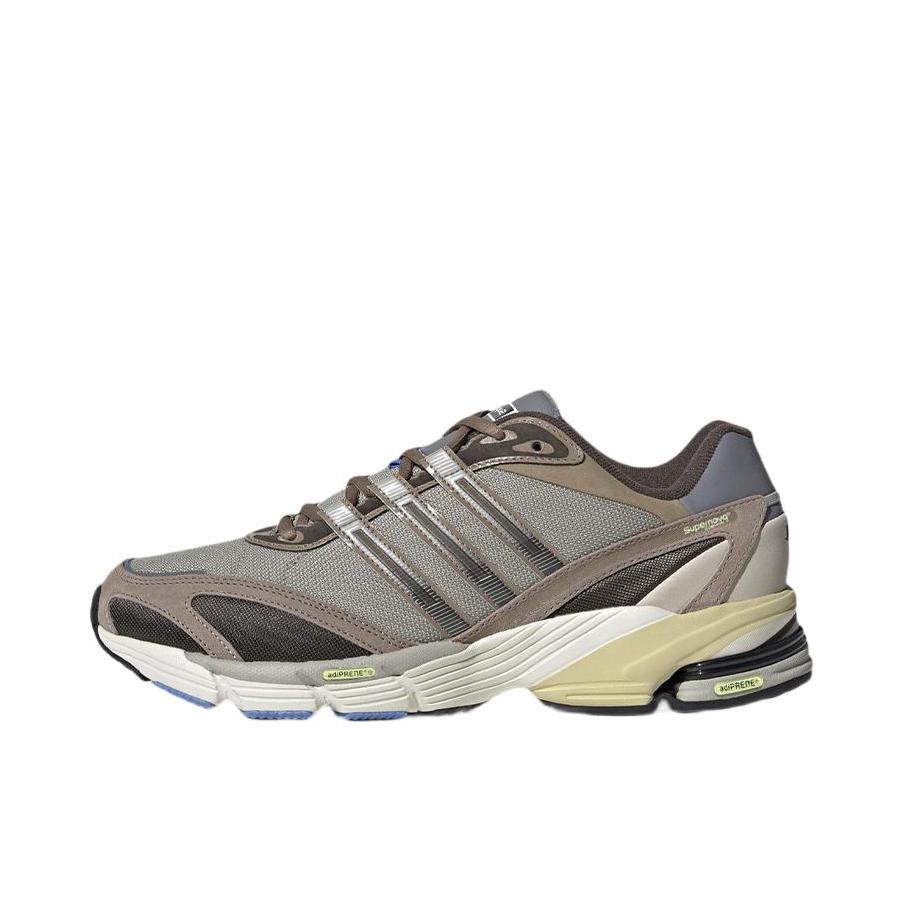 推荐商品：adidas Supernova Cushion 7 跑鞋 防滑耐磨轻便透气减震复古潮流合成革织物 灰色/棕色