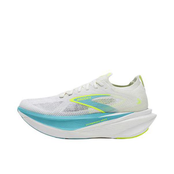 推荐商品：Brooks/布鲁克斯 Hyperion Max 烈风3 跑鞋 马拉松运动 椰奶色/伊帕内玛蓝/荧光黄色/绿色