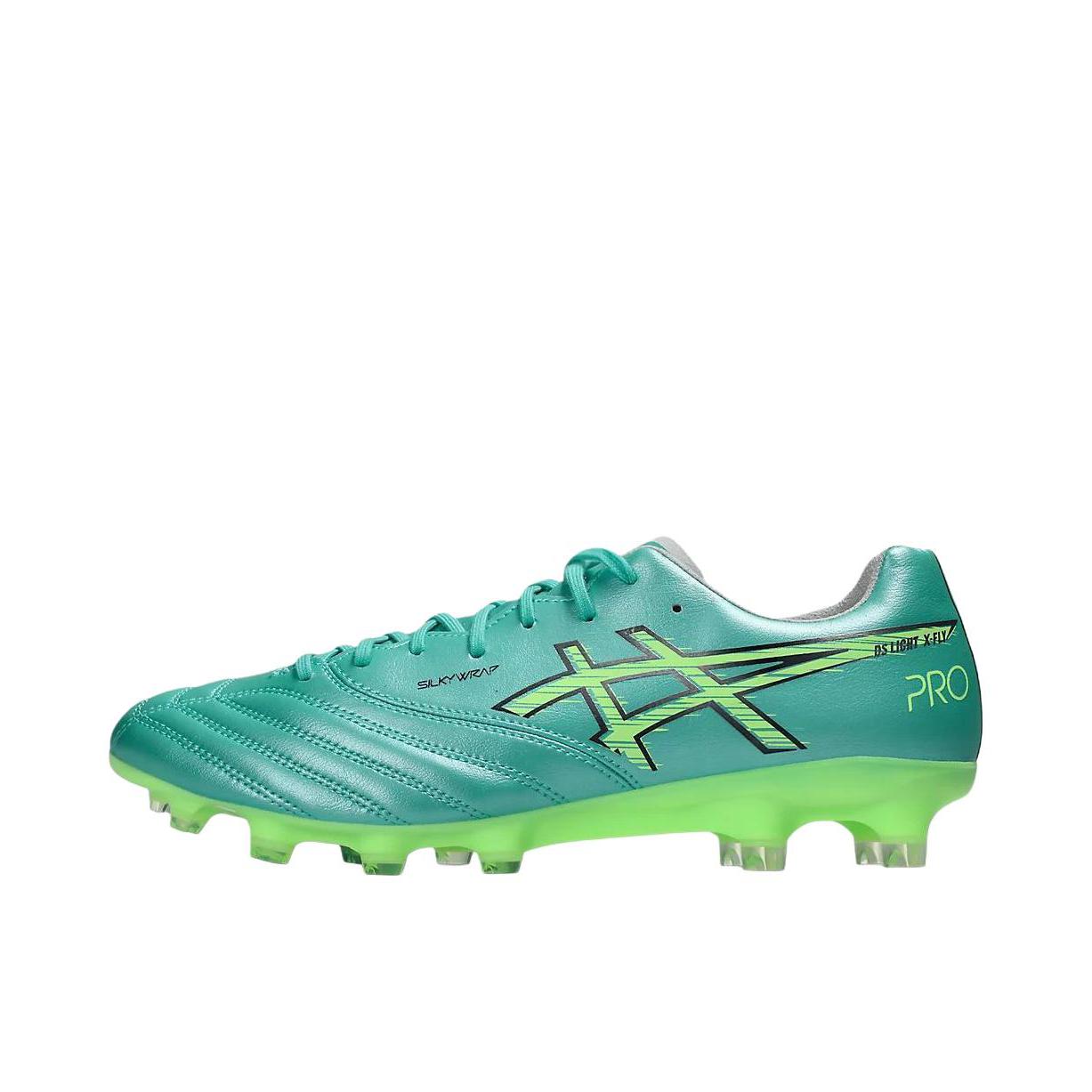 推荐商品：Asics/亚瑟士 DS LIGHT X-FLY PRO 3 百搭 防滑 耐磨 平跟 足球钉鞋 极光绿