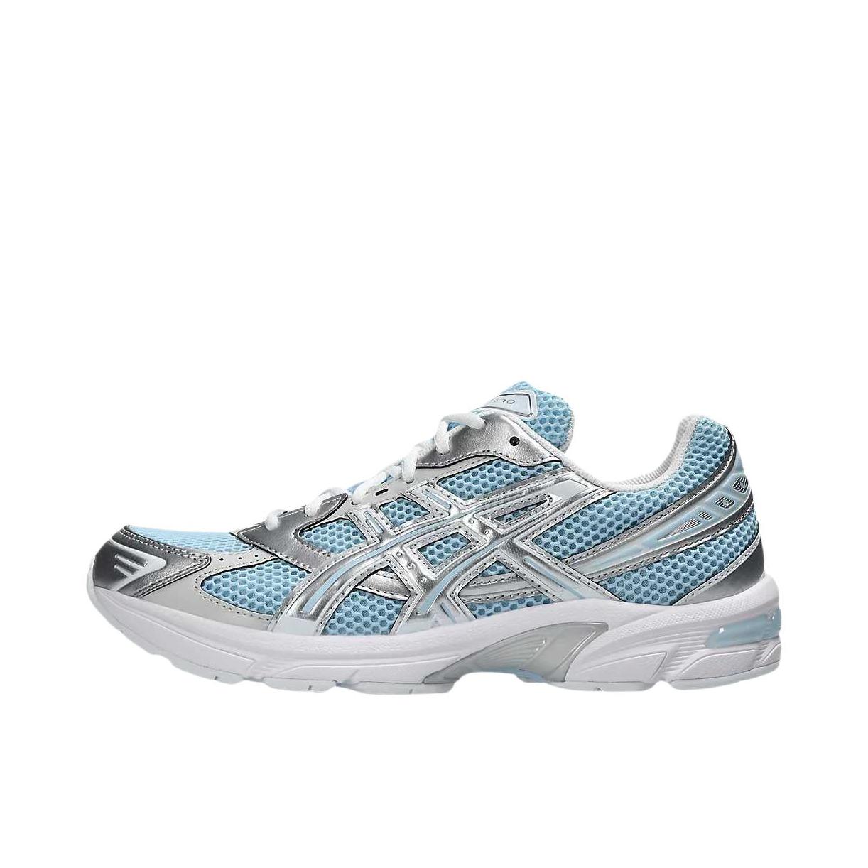 推荐商品：Asics/亚瑟士 Gel-1130 跑鞋 防滑耐磨缓震抓地织物网布透气复古马拉松短跑贴合圆头千禧风 褪色牛仔布/纯银色