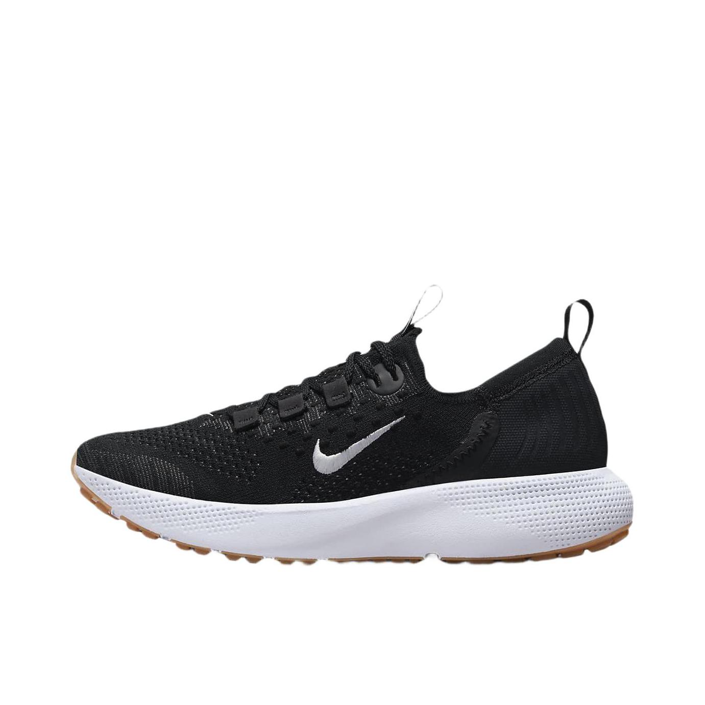 推荐商品：Nike Escape Run Flyknit 跑鞋 缓震回弹轻便透气耐磨泡棉织物运动 黑色/白色