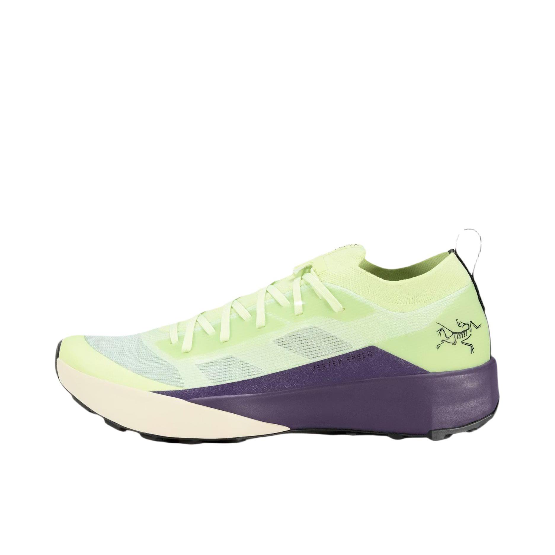 推荐商品：Arc'teryx 始祖鸟 Vertex Speed 跑鞋 百搭越野低帮圆头 绿色