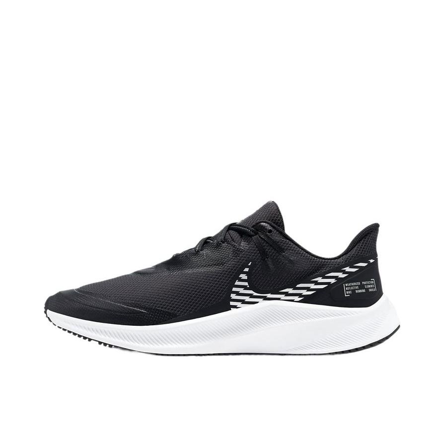 推荐商品：Nike Quest 3 跑鞋 网面透气减震轻便防滑耐磨舒适防水 黑色/白色