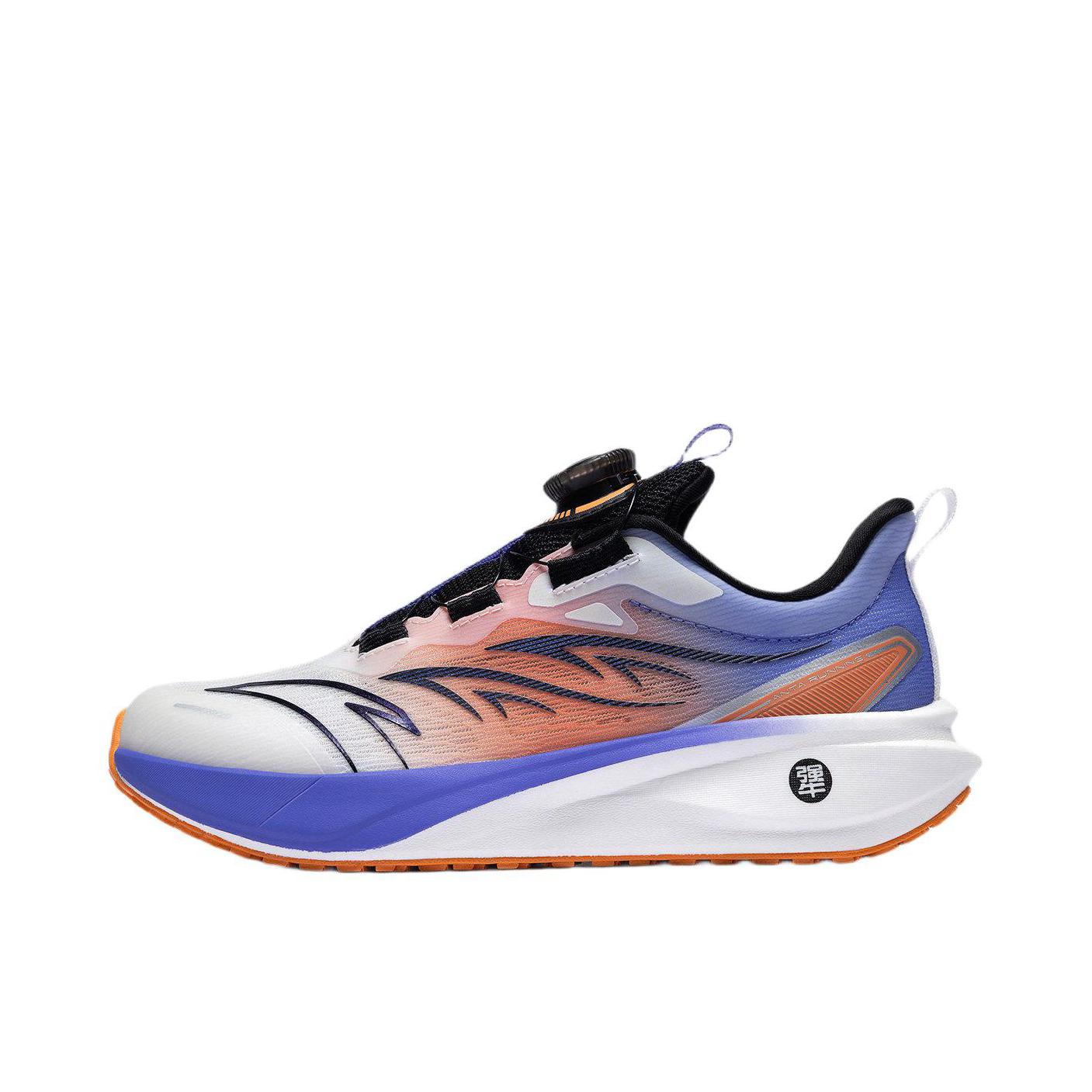 推荐商品：安踏 决胜 运动鞋儿童 透气轻便学生体测 大童/纸莎白/落日橙/极光紫蓝