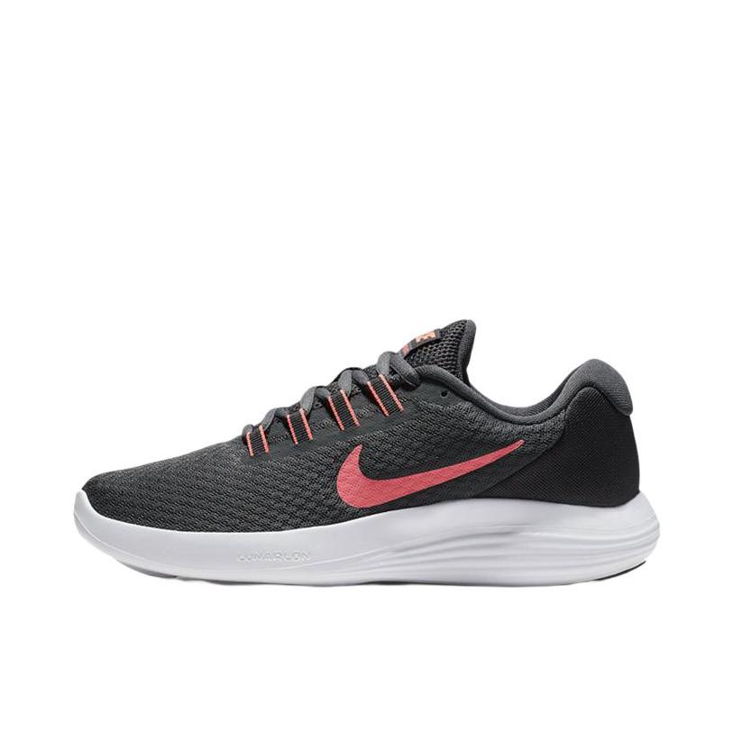推荐商品：Nike Lunarconverge 跑鞋 防滑耐磨轻便舒适透气休闲低帮织物柔软 Anthracite/Hot Pinch 灰粉