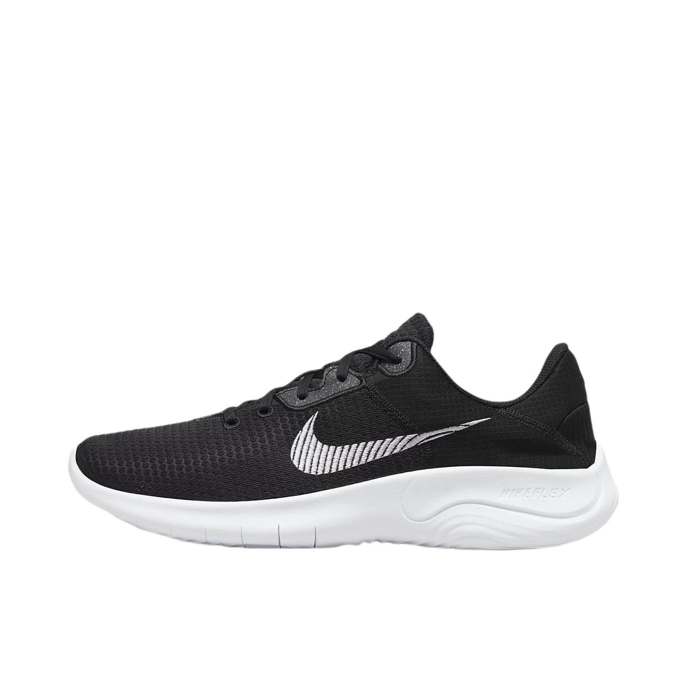 推荐商品：Nike Flex Experience RN 11 跑鞋 轻便缓震轻质织物支撑圆头 黑色/白色
